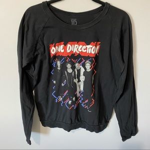One Direction Black Long Sleeve